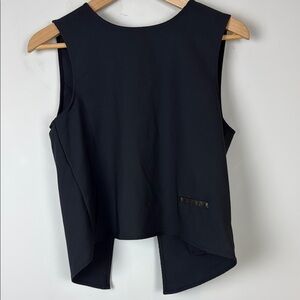 Mango Black Tank Top with Sleek Design